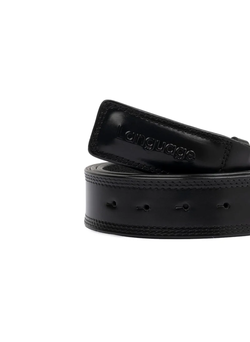 Language Black Men's Malin Belt for Men | Best Price UAE